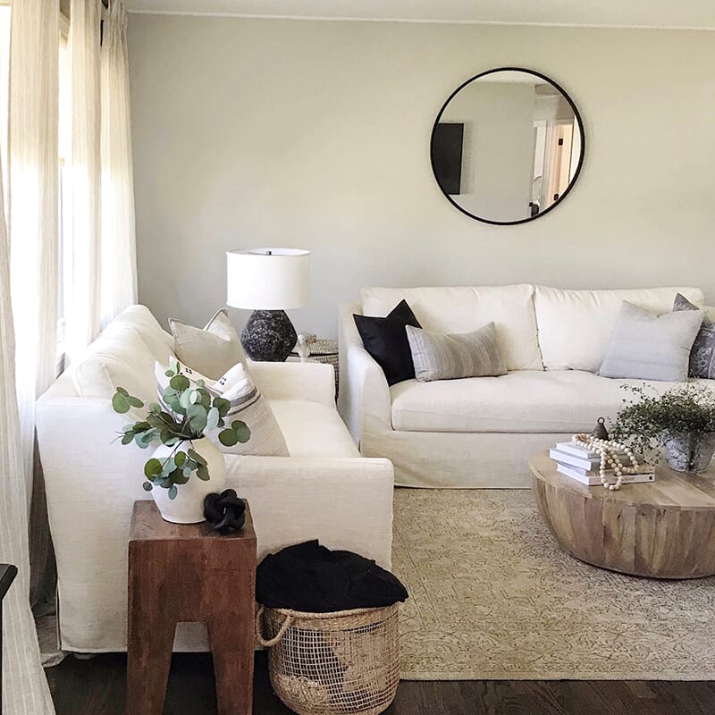 Table lamps add visual depth and comfort to any space - Photo credit Ashley Chapin of The Cornell Ranch - LightsOnline Blog