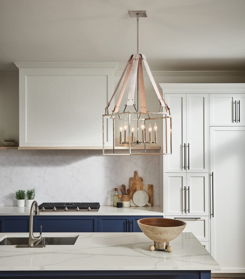 How to refresh your home for the holidays - refinish your cabinets - LightsOnline Blog