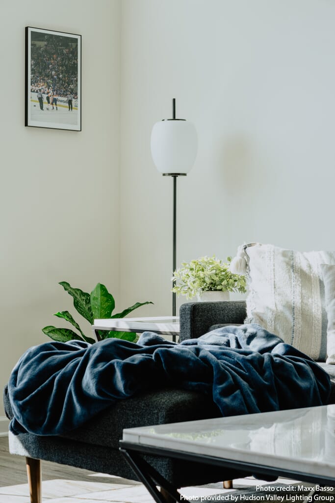 How to Light an Apartment - Use floor lamps to fake a tall room - LightsOnline Blog