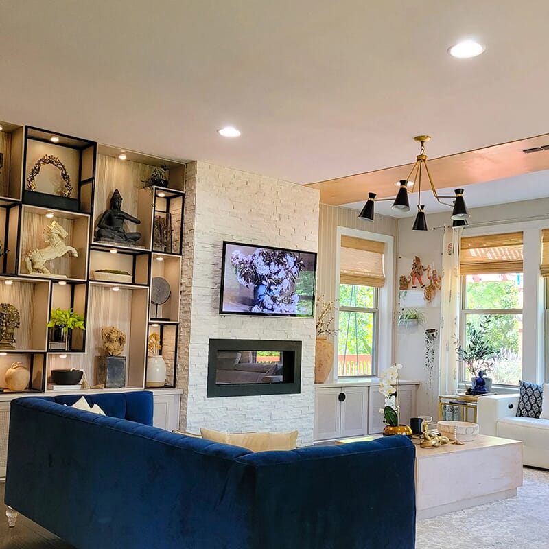 One Room Challenge Spring 2021 Kitchen and Living Room Makeover with DesiDIY - LightsOnline Blog