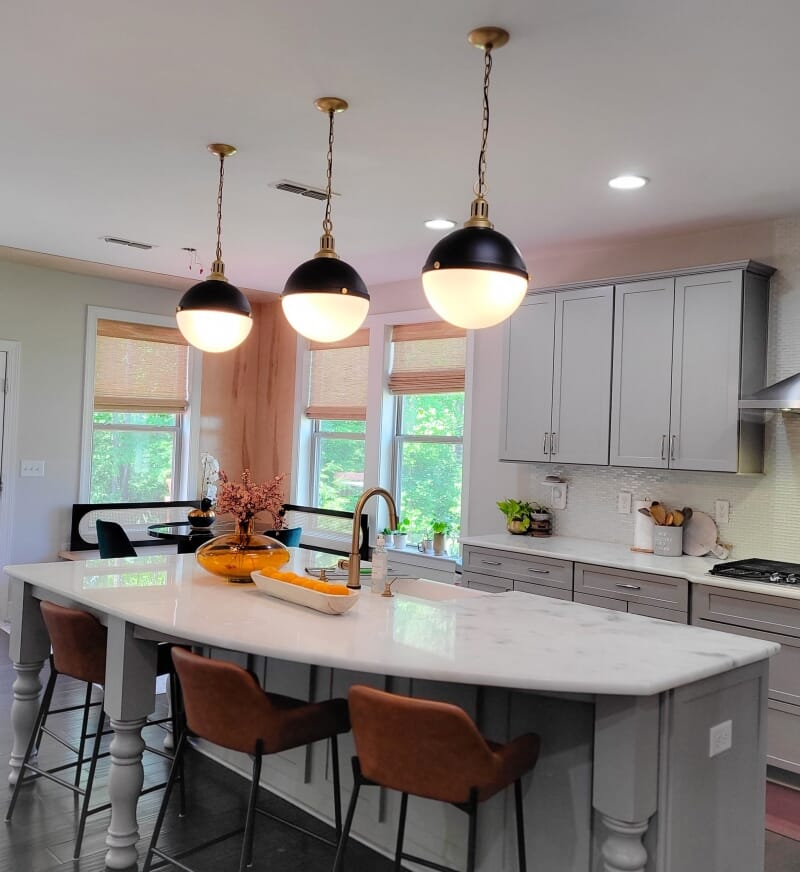 One Room Challenge Spring 2021 Kitchen and Living Room Makeover with DesiDIY - LightsOnline Blog