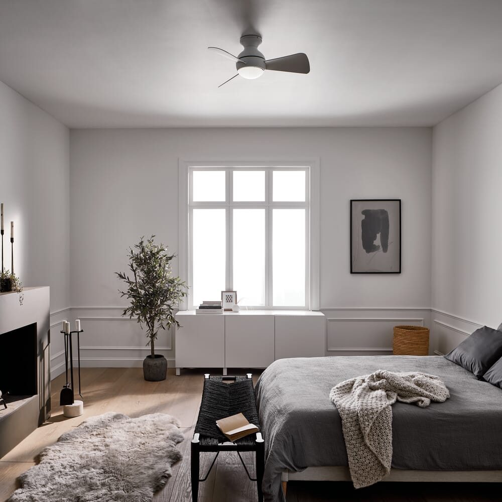 Hugger Ceiling Fans: Small Size, Big Benefits - LightsOnline Blog