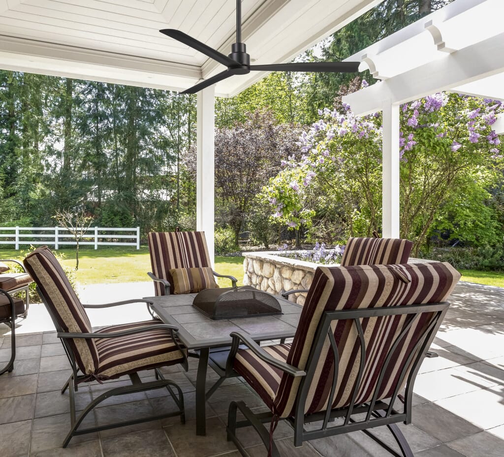 This is Why You Should Install a Ceiling Fan Outside - LightsOnline Blog