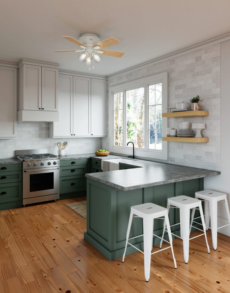 How Installing a Kitchen Ceiling Fan Can Be a Holiday Lifesaver - LightsOnline Blog