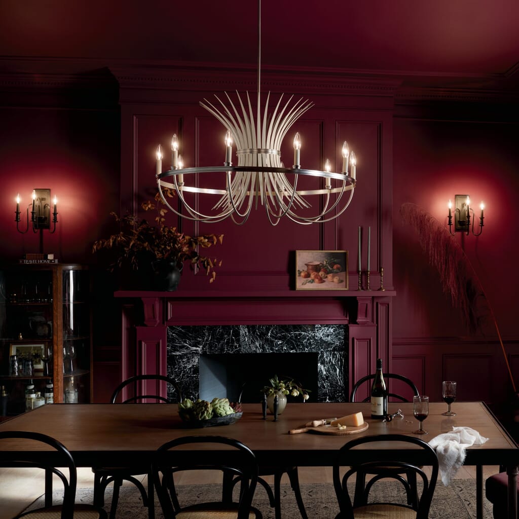4 Tips for Dining Room Lighting - Add accent lighting - LightsOnline Blog