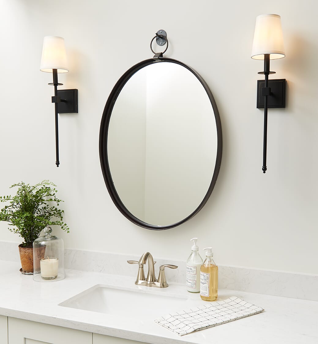 Savoy House Monroe - The right way to use bathroom sconces - LightsOnline.com