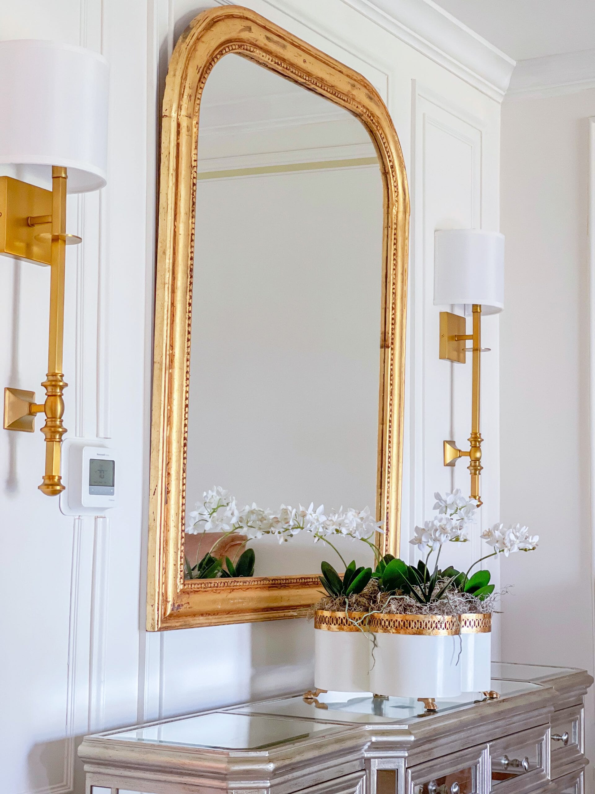 Light your home with sconces.