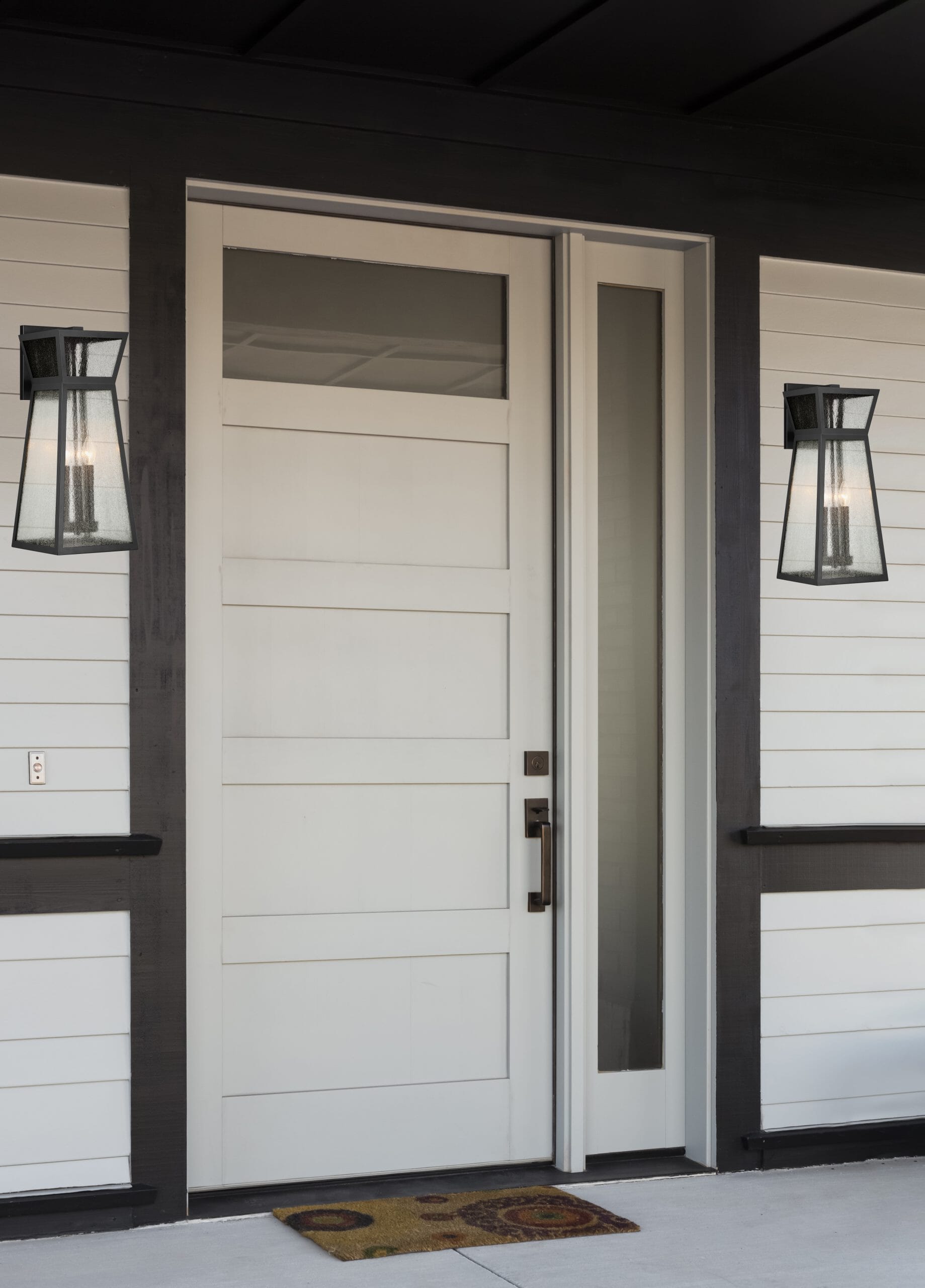 Modern outdoor sconces - unique outdoor lighting trends - LightsOnline Blog