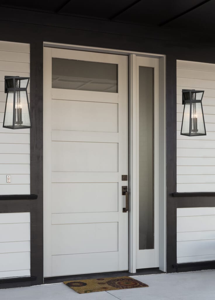 Modern outdoor sconces - unique outdoor lighting trends - LightsOnline Blog