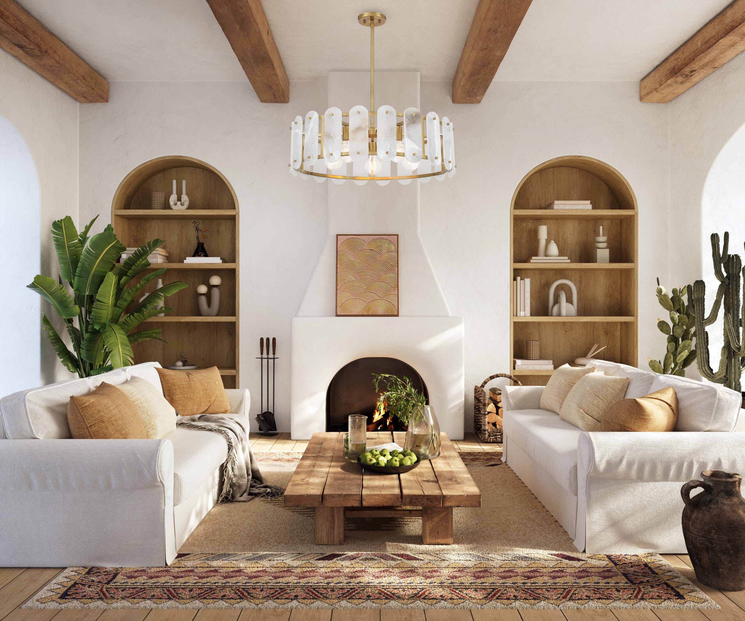 Natural Inspiration Lighting Trends 2026: Stone, Shell, Wood & Woven Designs - Lights Online Blog