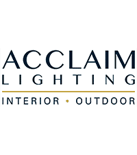 Acclaim Lighting brand logo, minimalist and beautiful 