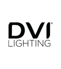 DVI brand logo, simple style