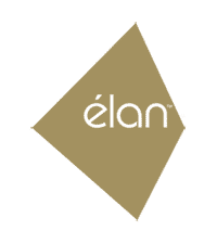 Elan brand logo, minimalist style