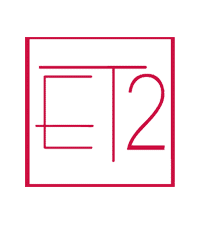 ET2 Lighting logo, simple and powerful style