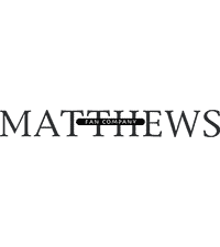 Matthews Fan Company brand logo, text-only style