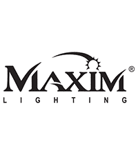 Maxim Lighting brand image, a text-only style logo