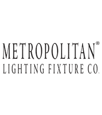 Metropolitan brand image logo, text-only design