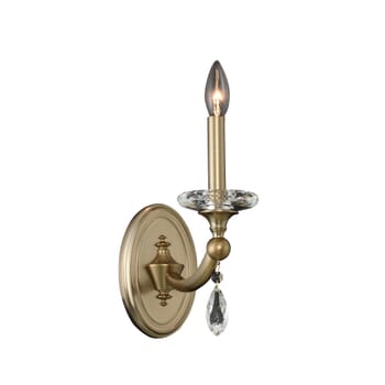 Allegri Floridia 13" Wall Sconce in Matte Brushed Champagne Gold
