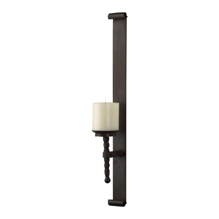 Cyan Design Post Wall Candleholder in Natural Rust Cyan Design Post Wall Candleholder in Natural Rust