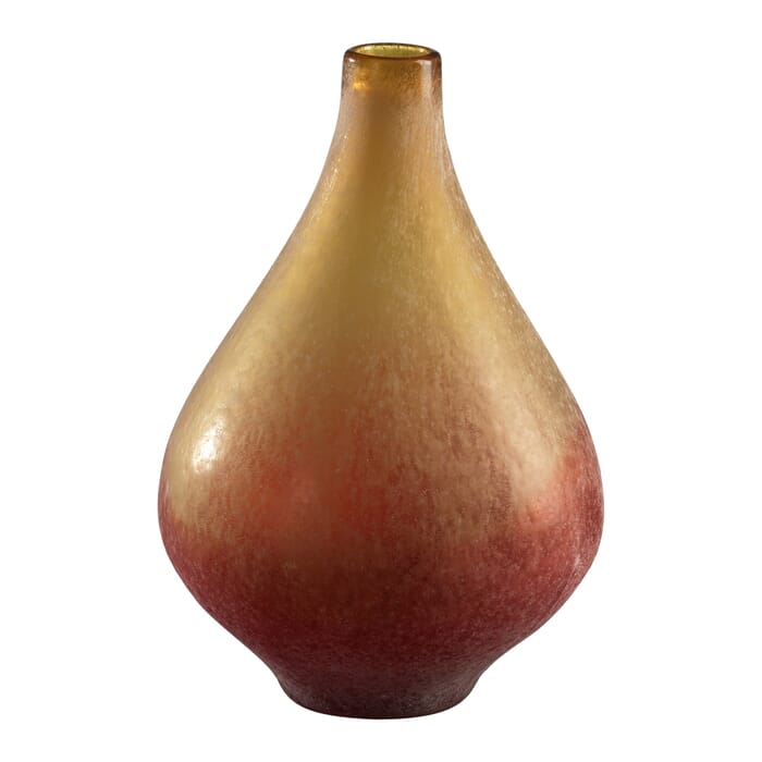 Cyan Design Medium Vizio Yllwith Orng Vase in Yellow And Orange Cyan Design Medium Vizio Yllwith Orng Vase in Yellow And Orange