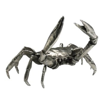 Cyan Design Large Crab in Silver Leaf