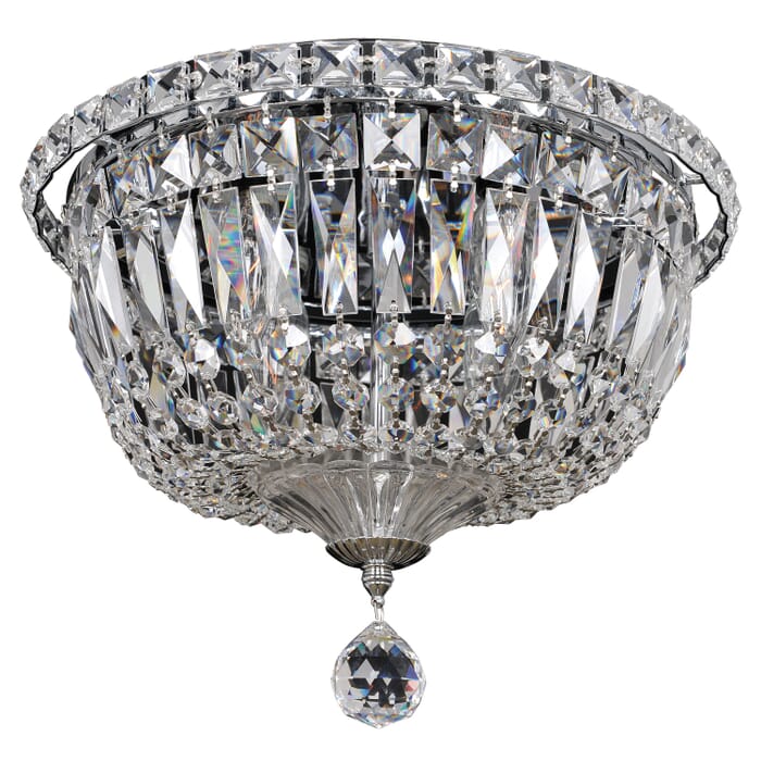 Allegri Betti 4-Light Ceiling Light in Chrome Allegri Betti 4-Light Ceiling Light in Chrome