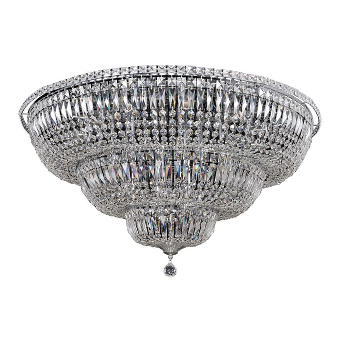 Allegri Betti 22-Light Ceiling Light in Chrome Allegri Betti 22-Light Ceiling Light in Chrome