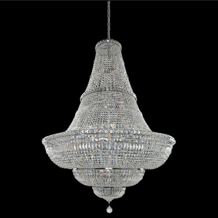 Allegri Betti 56-Light Pendant Light in Chrome Allegri Betti 56-Light Pendant Light in Chrome