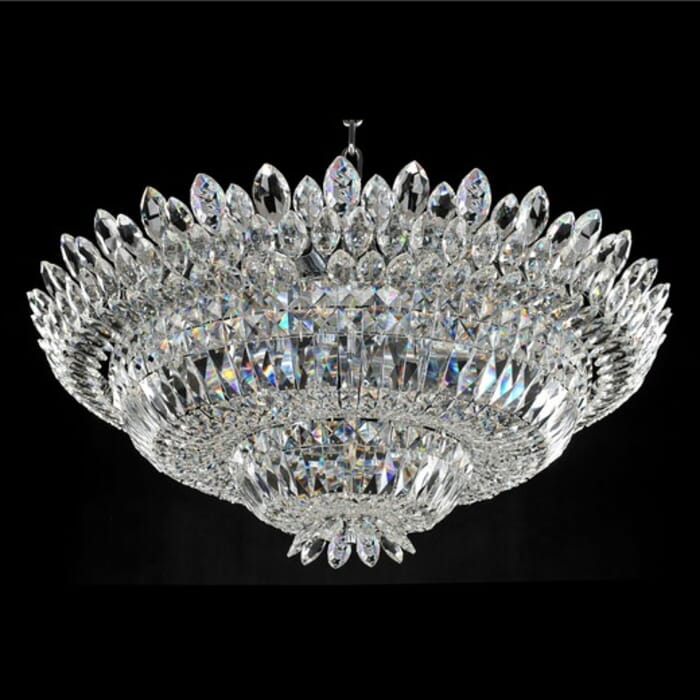 Allegri Belluno 18-Light Ceiling Light in Chrome Allegri Belluno 18-Light Ceiling Light in Chrome