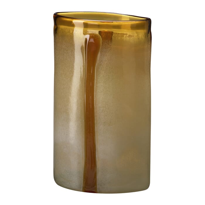 Cyan Design Large Cream/Cognac Vase in Cream And Cognac Cyan Design Large Cream/Cognac Vase in Cream And Cognac