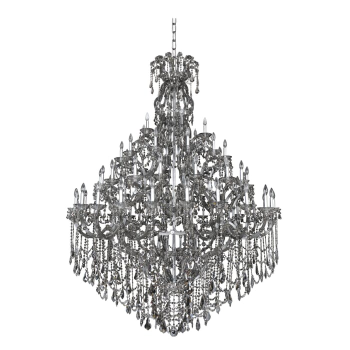 Allegri Brahms 66-Light Contemporary Chandelier in Chrome Allegri Brahms 66-Light Contemporary Chandelier in Chrome