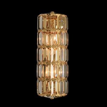 Allegri Julien 3-Light 17" Wall Sconce in 18K Gold