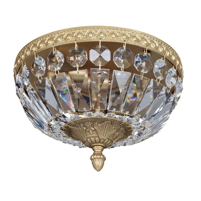 Allegri Lemire 2-Light Ceiling Light in Chrome Allegri Lemire 2-Light Ceiling Light in Chrome