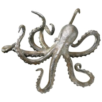 Cyan Design Octopus Shelf Decor in Pewter