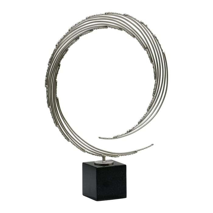 Cyan Design Centurian Circle in Nickel And Black Cyan Design Centurian Circle in Nickel And Black