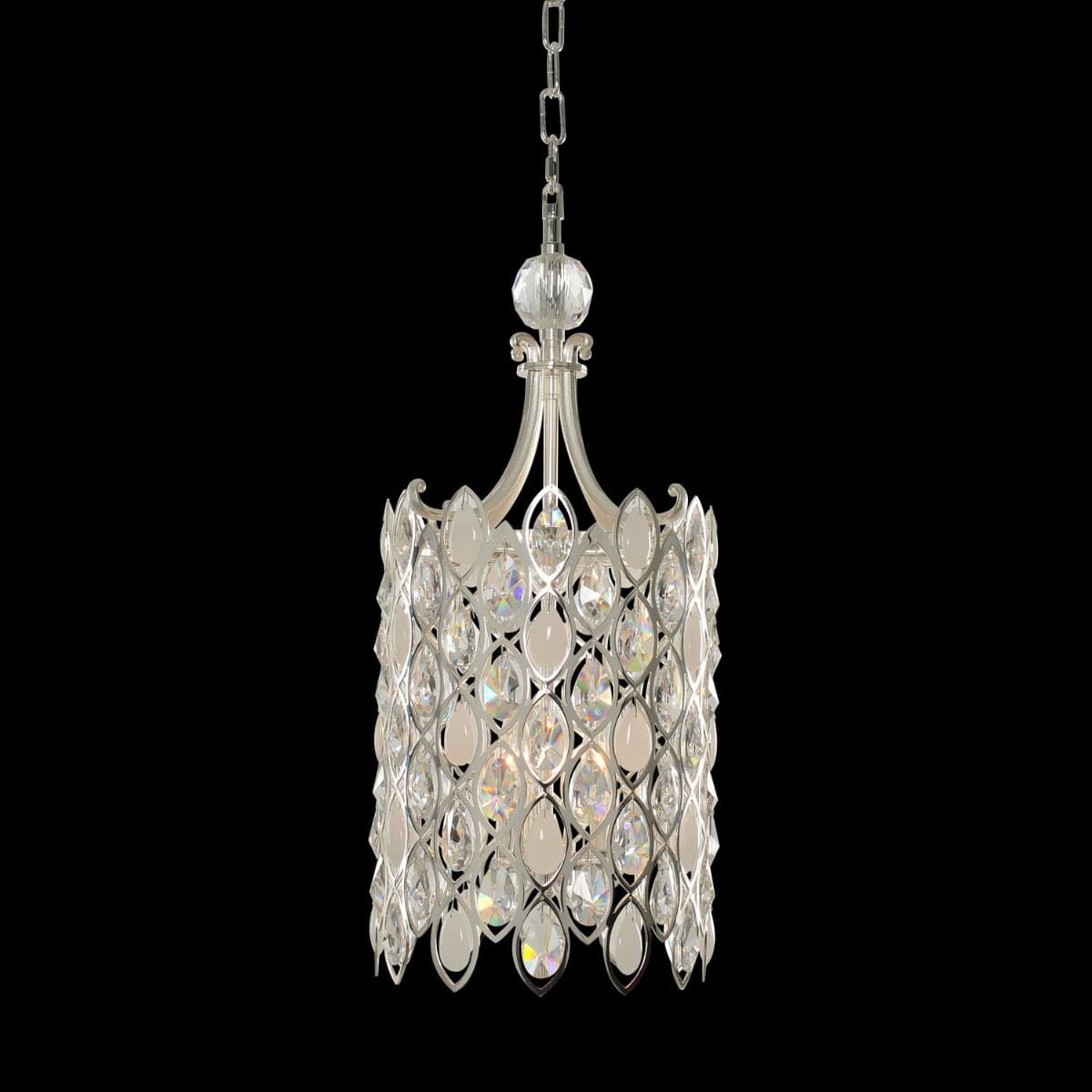 Prive 3-Light Pendant Light in Two Tone Silver