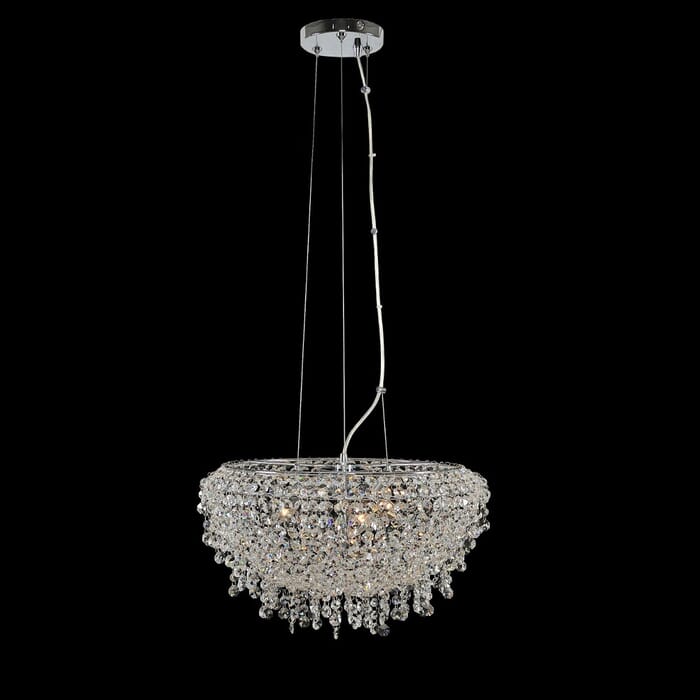 Allegri Voltare 3-Light Pendant Light in Chrome Allegri Voltare 3-Light Pendant Light in Chrome