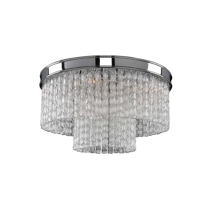 Allegri Savena 5-Light Ceiling Light in Chrome Allegri Savena 5-Light Ceiling Light in Chrome