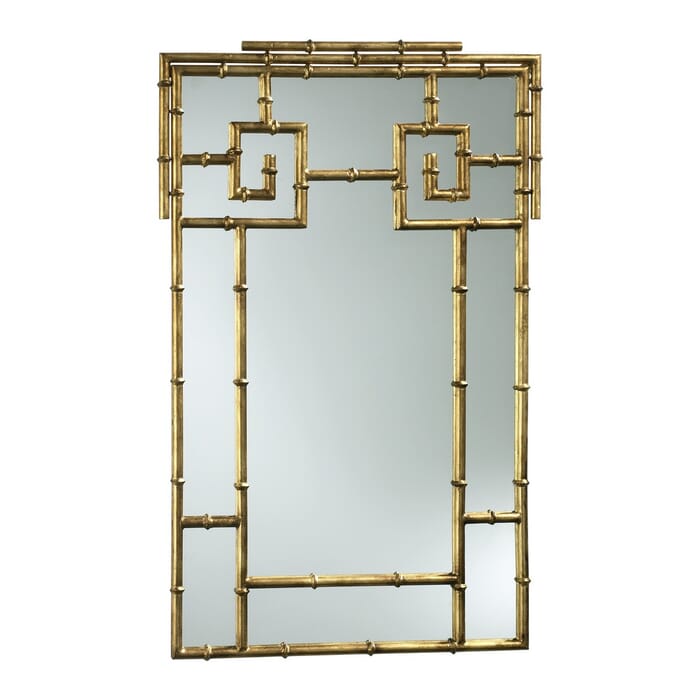 Cyan Design Bamboo 38" Mirror in Gold Cyan Design Bamboo 38" Mirror in Gold