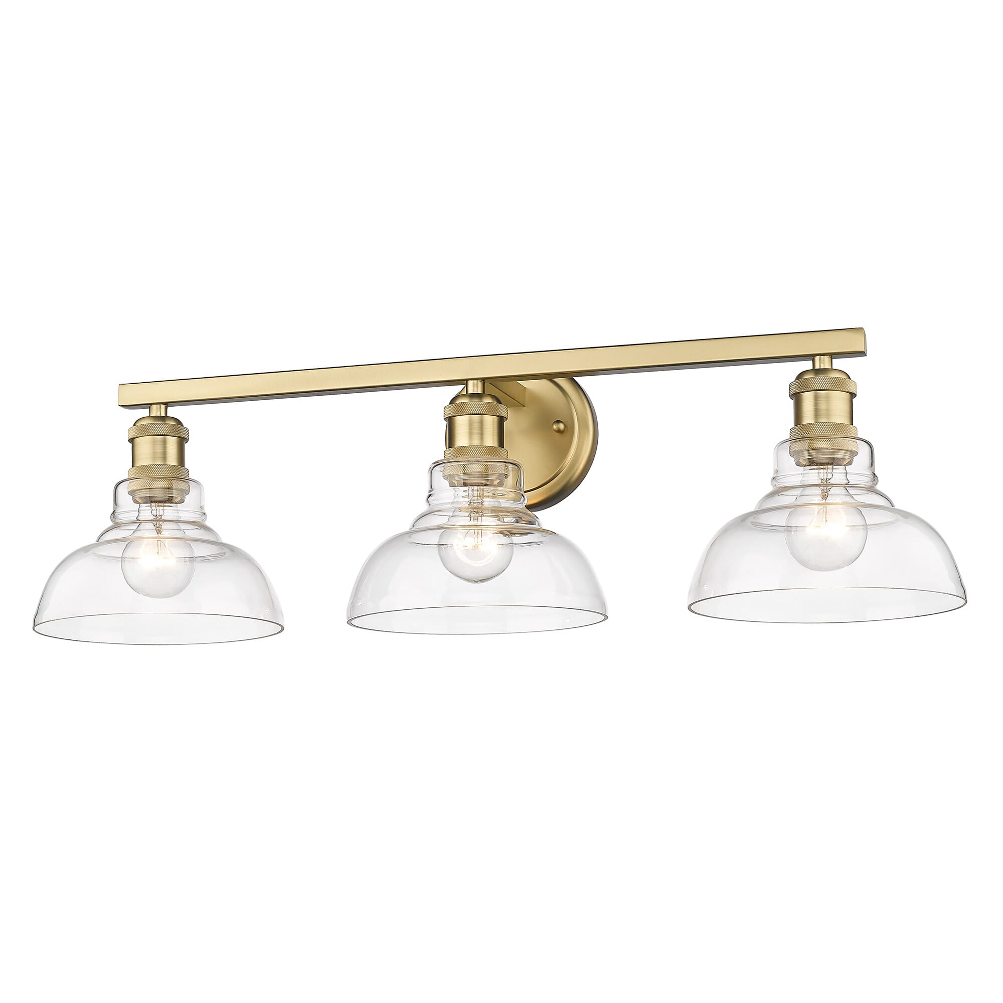 Carver 3-Light Vanity Lighting in Brushed Champagne Bronze