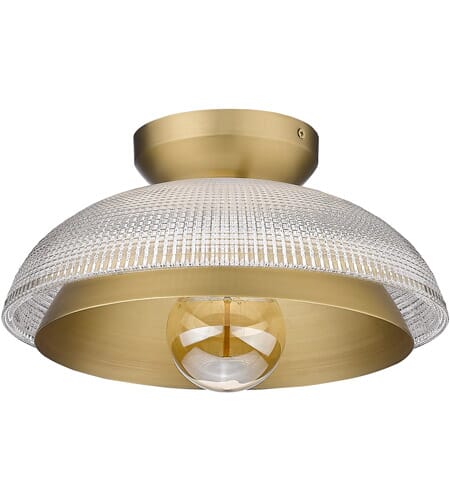 Golden Crawford Ceiling Light in Brushed Champagne Bronze