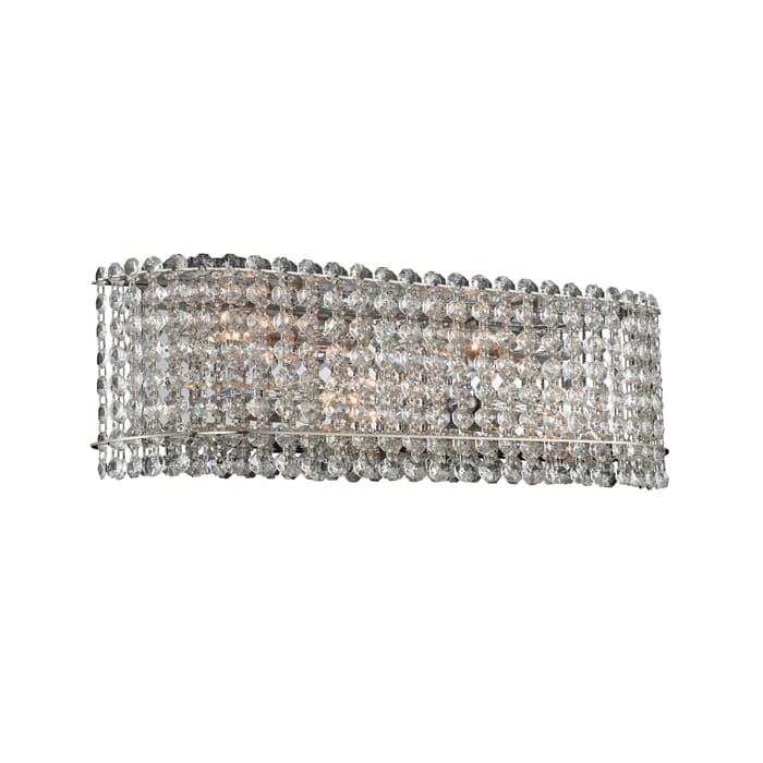Allegri Torre 4-Light 19" Bathroom Vanity Light in Chrome Allegri Torre 4-Light 19" Bathroom Vanity Light in Chrome