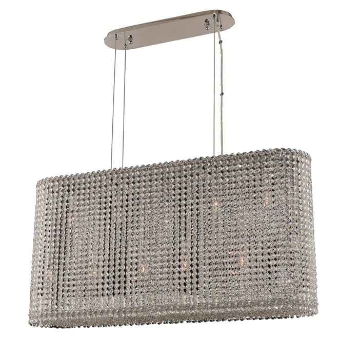Allegri Torre 11-Light 8" Pendant Light in Chrome Allegri Torre 11-Light 8" Pendant Light in Chrome