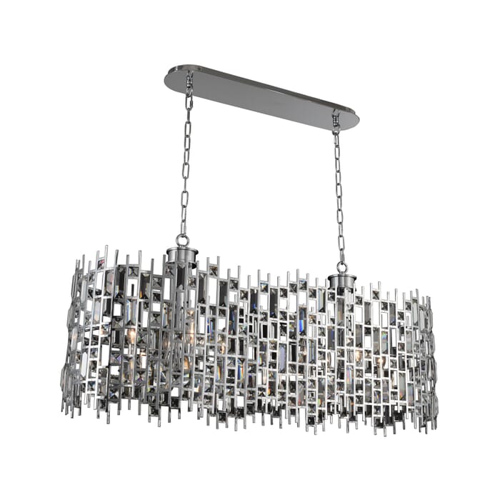 Allegri Fonseca 8-Light 13" Pendant Light in Chrome Allegri Fonseca 8-Light 13" Pendant Light in Chrome