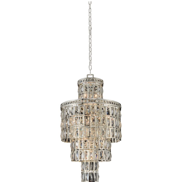 Allegri Kasturi 13-Light Ceiling Light in Silver Allegri Kasturi 13-Light Ceiling Light in Silver