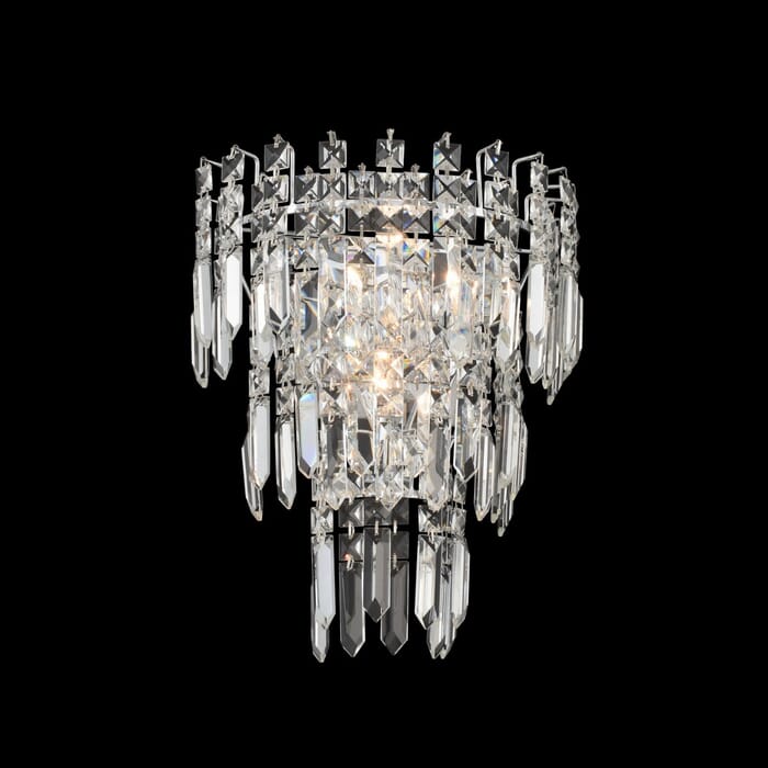 Allegri Pandoro 2-Light 13" Wall Sconce in Chrome Allegri Pandoro 2-Light 13" Wall Sconce in Chrome