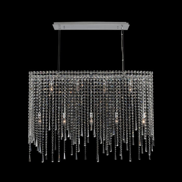 Allegri Gocce 9-Light 10" Pendant Light in Chrome Allegri Gocce 9-Light 10" Pendant Light in Chrome