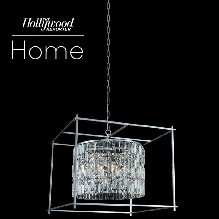Allegri Joni 8-Light 24" Pendant Light in Chrome Allegri Joni 8-Light 24" Pendant Light in Chrome