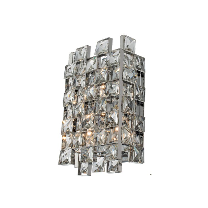 Allegri Piazze 3-Light Wall Sconce in Polished Chrome Allegri Piazze 3-Light Wall Sconce in Polished Chrome