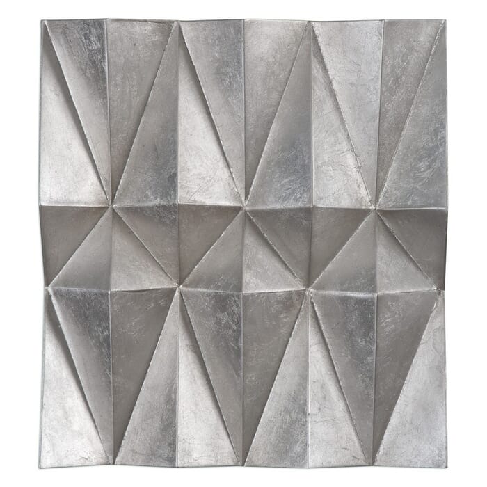 Uttermost Maxton 22" Panels in Champagne Silver Leaf (Set of 3) Uttermost Maxton 22" Panels in Champagne Silver Leaf (Set of 3)